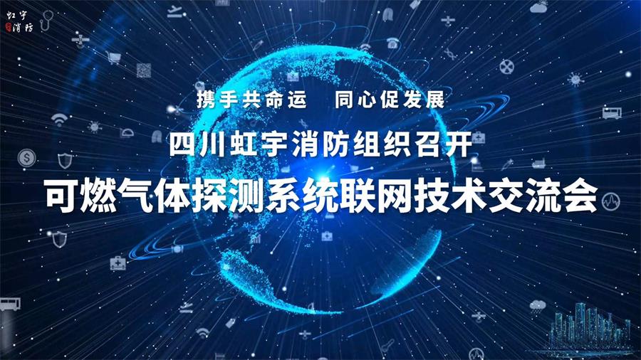 四川虹宇消防組織召開可燃?xì)怏w探測系統(tǒng)聯(lián)網(wǎng)技術(shù)交流會(huì)